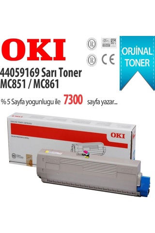 OKI 44059169 TONER K-MC851/MC861-7.3K SARI