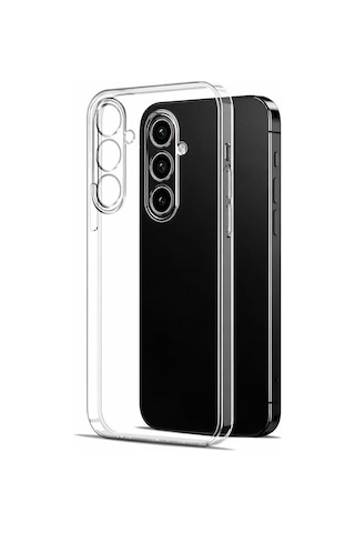 Samsung Galaxy S26 İle Uyumlu Kılıf Şeffaf Kamera Korumalı 3d