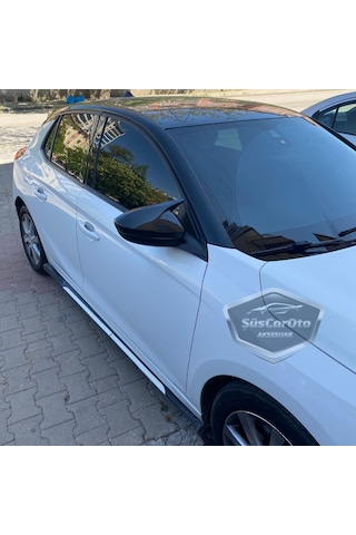 Peugeot 508 2019-2023 Uyumlu Batman Yarasa Ayna Kapağı Piano Black Abs Plastik Sağ Sol Takım 00 Şüscaroto Aksesuar