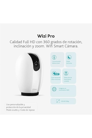2agk02 Ttec Wizi Pro Full Hd 360 Derece Tak Çalıştır Wi-fi Akıllı