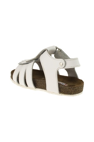 Toddler 388 Anatomik,Deri ,Mantar Taban Beyaz Sandalet 22-30 Beyaz