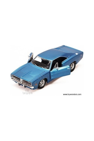 Maisto Dodge Charger 1969 1 24 Model Araba S/e Mavi