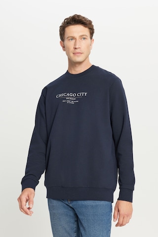 AC&Co / Altınyıldız Classics Erkek Lacı 2 İplik Pamuklu Standart Fit Normal Kesim Bisiklet Yaka Sweatshirt Lacı