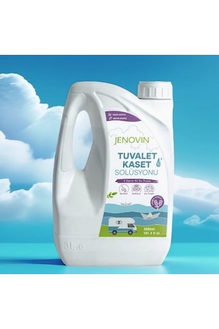 Jenovin Doğa Dostu Lavanta Aromalı Karavan Wc Kimyasalı + Ölçek 3 L