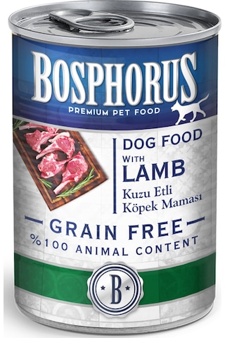 Bosphorus Kuzu Etli Köpek Konservesi 415 Gr X 48 Adet Parça Etli