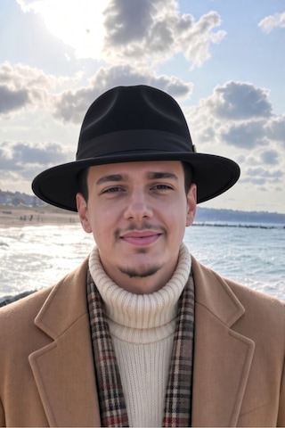 Mollycrush Erkek Kışlık Şık Siyah Fötr Şapka Geniş Siperli Kemer Detaylı Keçe Fedora Siyah