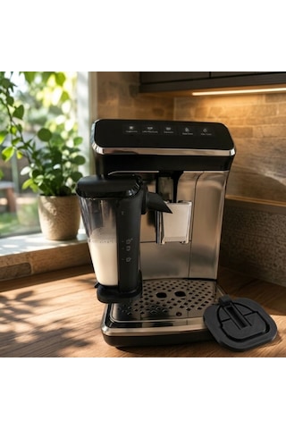 Philips Lattego Kahve Makinesi İle Süt Haznesi Tırnak Aparatı siyah