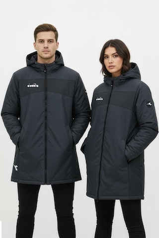 Diadora Alto Anorak Uzun Mont Antrasit