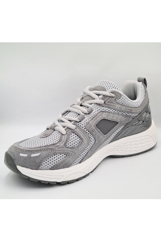 Greyder 64661 6y Füme Renk Deri Erkek Sneaker Spor Ayakkabı Füme