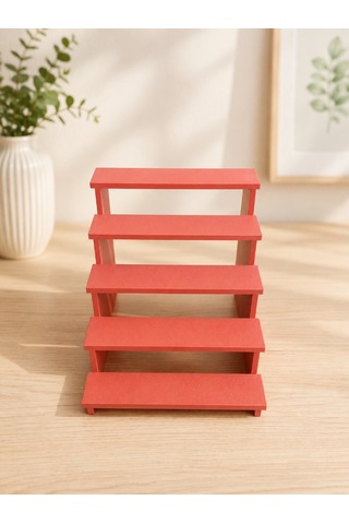 Hacıyatmaz,oje,aksesuar Standı 11x11.5x12.5 Açık Pembe