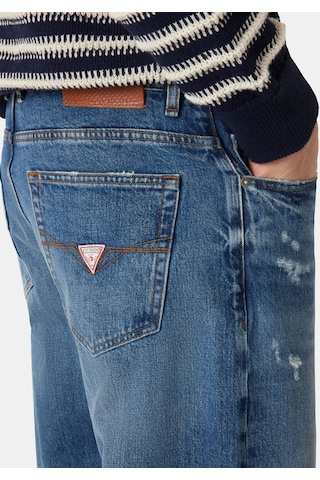 Guess Damon Erkek Mavi Jeans M6ra82d6771-fr0n Mavi
