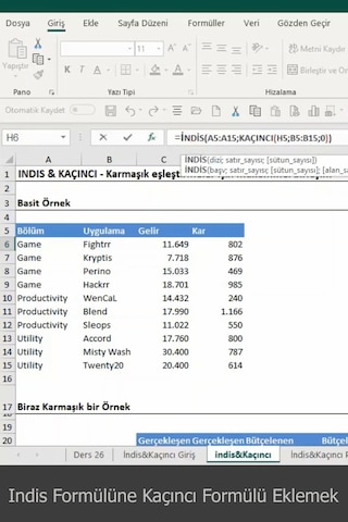 Microsoft Excel Video Ders Eğitim Seti