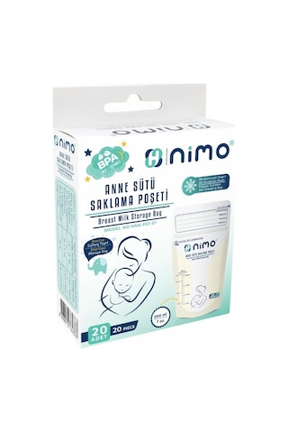 Nimo Strelize Anne Sütü Saklama Poşeti 20'li