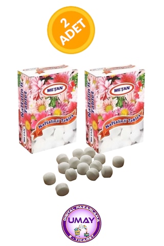 2 Paket Naftalinli Tablet Haşere Kovucu