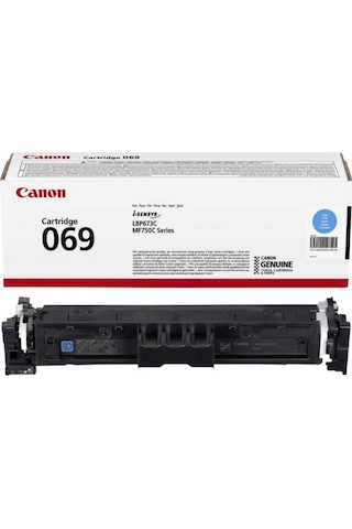 Canon LBP673CDW MF752CDW MF754CDW 5093C002 CRG-069 Mavi Toner 2100 Sayfa