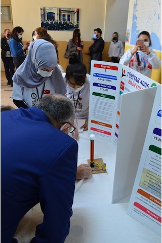 Tübitak 4006 Kanatlı Poster Pano