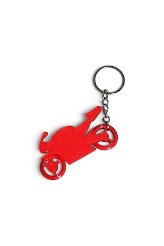 Honda Cbr Motorsiklet Anahtarlık 3d Plastik Kırmızı