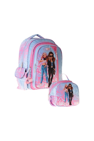 Wow Generation Wonderful İkili Okul Çanta Seti - Pembe - Turkuaz Wonderful Baskılı Kız Çocuk Setwg-w6069b Çok Renkli