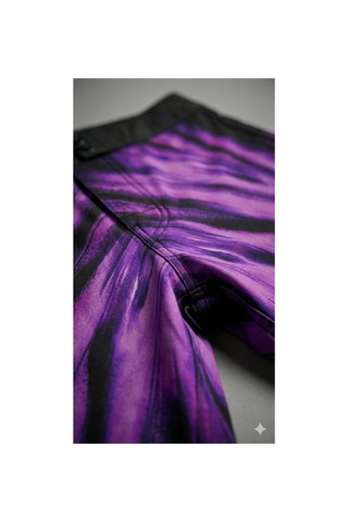 Pose I Down Abyssal Bloom Boardshort Erkek Fizik Ve Deniz Şortu Mor