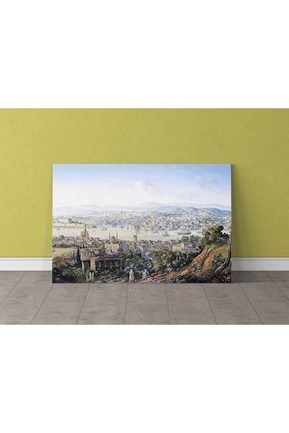Bossoli-ıstanbul A Bakan Türkler Kanvas Tablo 70x110 Cm