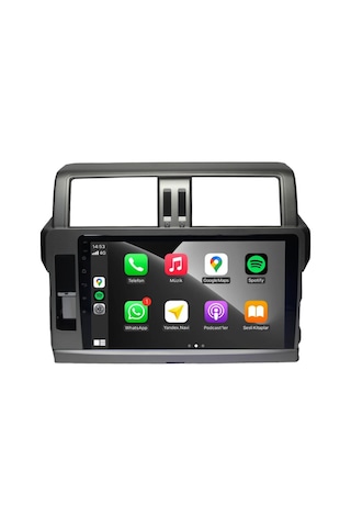 Navigate Toyota Prado Android Carplay Multimedya 2011-2016 4gb Ram + 64gb Hafıza + 8 Çekirdek