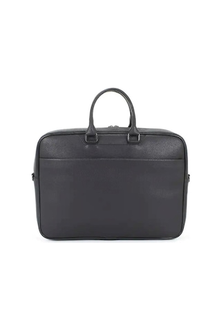 Case Club 2208-5 Laptop Evrak Çantası Büyük Boy 17.3 İnç El Omuz Çantası Siyah