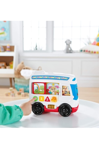 Mattel Fisher Price Fhf20 - Köpekçiğin Eğitici Otobüsü Türkçe