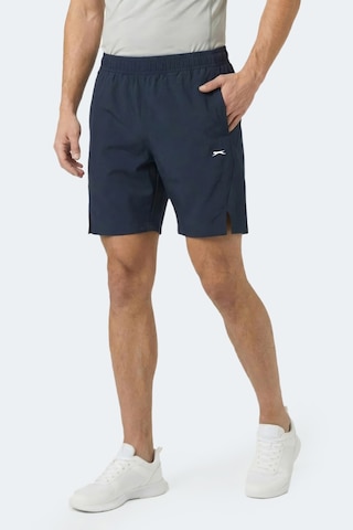 Slazenger Radıant Erkek Cepli Fıtness Lacivert Şort Lacivert