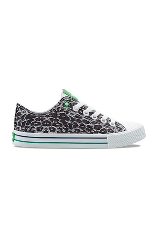 United Colors Of Benetton Benetton® | Bn-30179 - 3374 Beyaz Leopar - Kadın Spor Ayakkabı