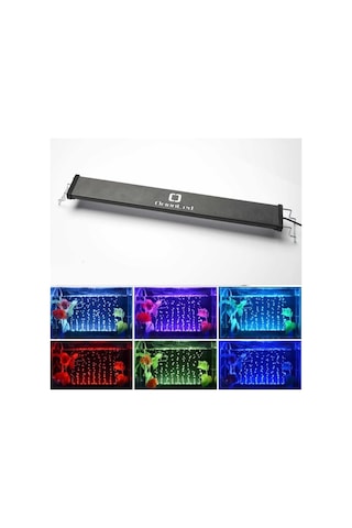Bluetooth Telefon Kontrollü Rgb Akvaryum Led Aydınlatma 90 Serisi - 100 Cm Akv. Için