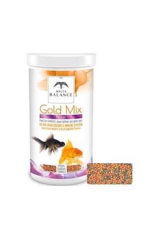 White Balance Japon Balığı Yemi Gold Mix Pellets 250 ml