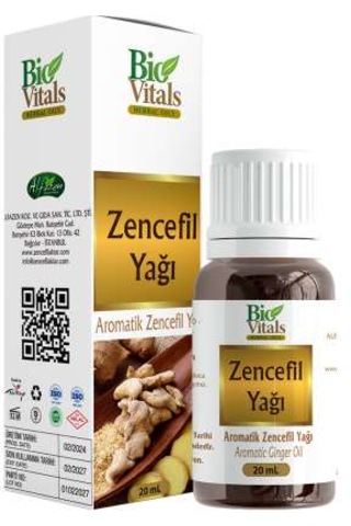 Bio Vitals Zencefil Yağı 20 Cc. X 2 Adet Bio Vitals Zencefil Yağı 20 Cc. X 2 Adet