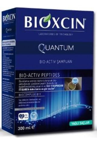 Bioxcin Quantum Yağlı Saçlar için Saç Dökülmesine Karşı Şampuan 300 ML