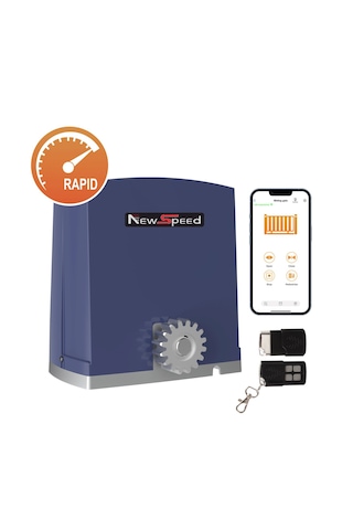 NEW SPEED. Smart. Akıllı. Kayar Kapı Motoru 1000 Kg. Ana Kart Korumalı. Tek Motor