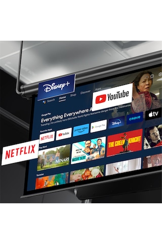 Ultımea Poseidon E40 1000 Ansı Android Tv 11 Netflix Wifi6 Bt5.3 150" Full Hd Projeksiyon Utm U0340