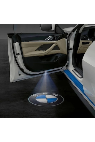 Bmw 3 Serisi F30 2012-2019 Araca Özel Kapı Altı Geçmeli Logo