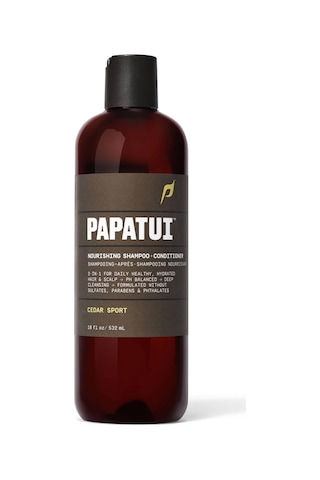 Papatui Cedar Sport Besleyici 2'si 1 Arada Şampuan + Saç Kremi 532ml Tüm Saçlar