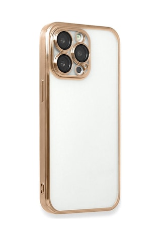 Apple Uyumlu iPhone 14 Pro Max Kılıf Razer Lens Çerçeveli Silikon Kapak