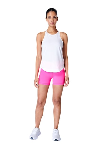 Sweaty Betty Breathe Easy Run Kadın Tank Top Beyaz