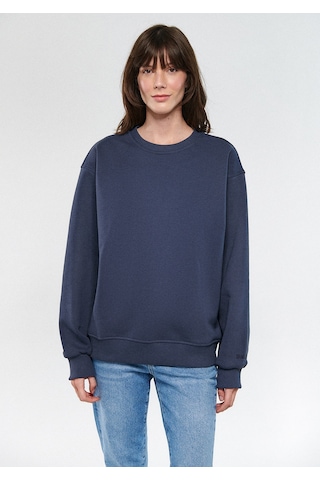 Mavi - Bisiklet Yaka Lacivert Basic Sweatshirt 1610198-70726 Lacivert