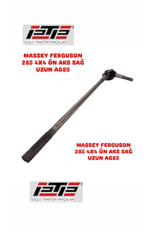 Massey Ferguson 285 4x4 Ön Sağ Uzun Aks Komple Ag85 Ptp Marka 3429991