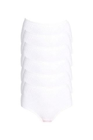 Iç Giyim Kadın Yüksek Bel Bato Külot 6'lü Paket 001