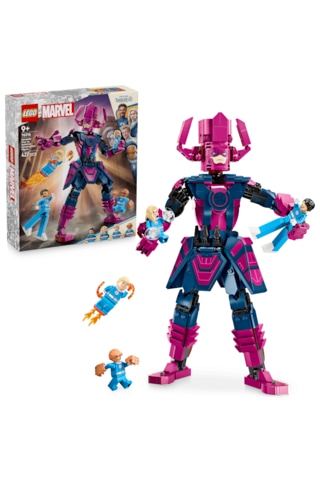 LEGO® ǀ Marvel Fantastik Dörtlü, Galactus Yapım Figürüne Karşı 76316 - 9 Yaş ve Üzeri Çocuklar için Yaratıcı Oyuncak Yapım Seti (427 Parça)