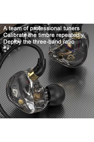 Kablolu Kulaklık Düşük Gecikme Müzik Dinleme 20hz-40khz Gürültü Azaltma 3.5 MM Kablolu Kulaklık Bilgisayar Aksesuarı