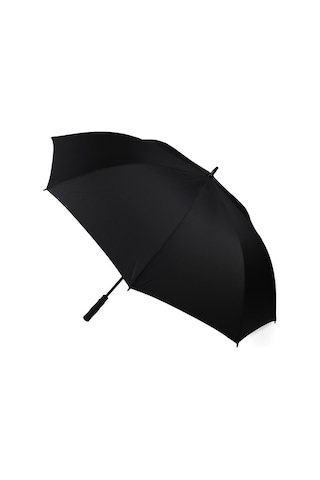 Protokol Büyük Boy Karbon Fiber Baston Şemsiye 150Cm Çap (363349187) Siyah