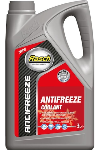 Rasch G12 Organik Radyatör Antifriz Kırmızı -56 - 3 Lt. Kırmızı