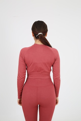 Sportonex So22f006 Seamless Kadın Crop Gül Kurusu