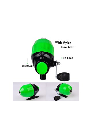 Neevoyu 1.5m Çocuk Balık Olta Takımı - Hafif Kamış, Makara, Yemler Ve Çanta Seti