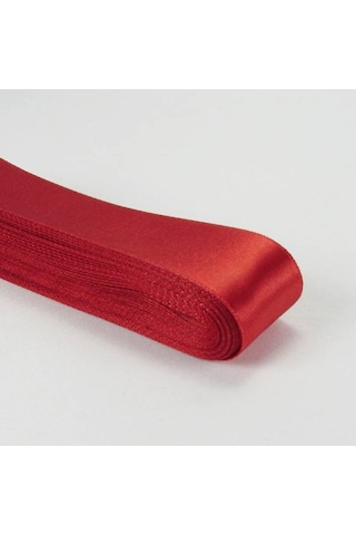 Kırmızı Saten Kurdela 3 Cm. X 10 Metre 6