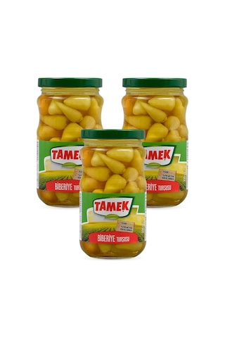 Tamek Biberiye Turşusu 330 Gr Cam X 3 Adet